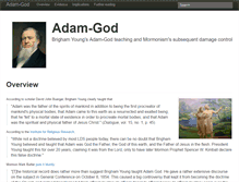 Tablet Screenshot of adamgod.com